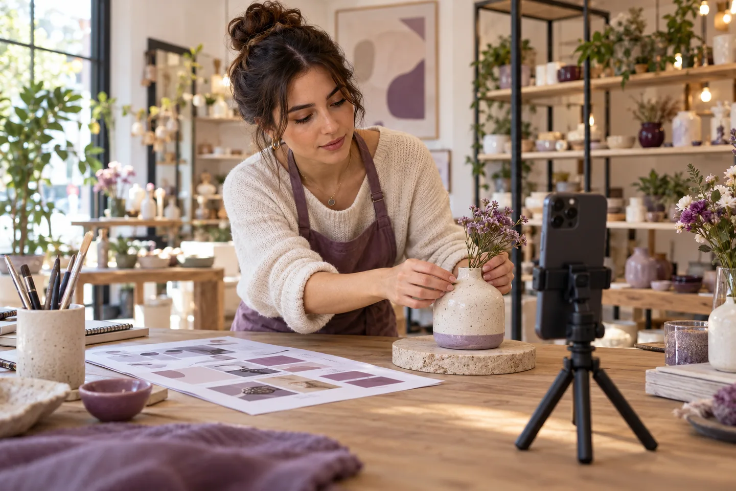 Kırklareli Vize sosyal medya yönetimi rehberine ait temsili hizmet görseli; sosyal medya içerik çekimi.